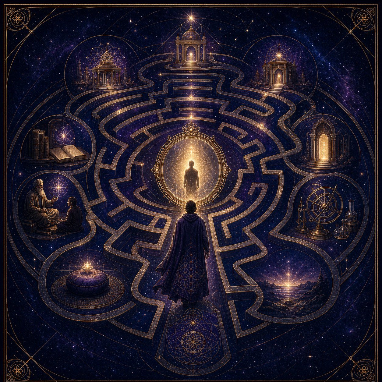The Illusion of Seeking. The seeker was always standing where the search hoped to arrive.